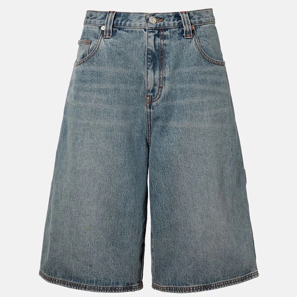 Elwood “E” Logo Oversize Denim Carpenter
Shorts - Picture 2 of 16